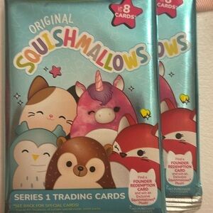 Series 1 1 Pack of Trading Cards Original Squishmallows